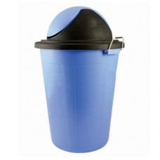 Plastic Dustbin with Swing Lid & Side handles 80L